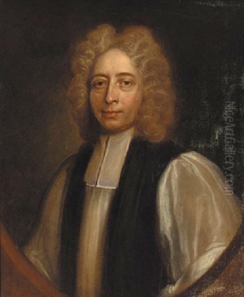 Portrait Of Richard Smalbroke, Bishop Of St. David's, In Cleric's Robes - view 1