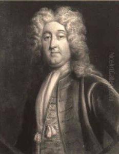 Portrait Of A Gentleman In A Gold Embroidered Waistcoat Portrait Of A Gentleman In A Gold Embroidered Waistcoat