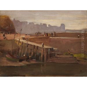 The Old Pier, St by William Grant Murray