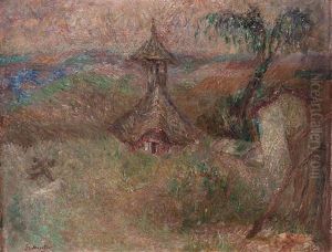 Landschaft Mit Kapelle (kaplicka) by Grigorij Musatov