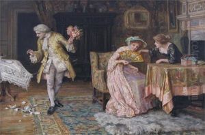 The Clumsy Suitor by Francis Sydney Muschamp