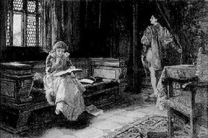 A Visit From Her Lover by Francis Sydney Muschamp