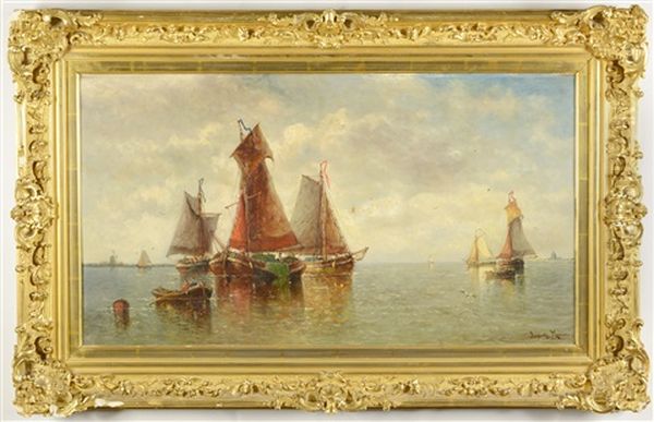 Quiet On The Scheldt River - view 1