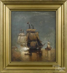 Harbor Scene Harbor Scene