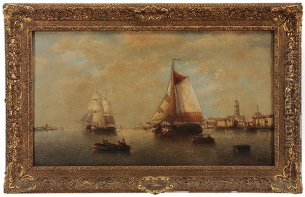 On The Scheldt, Possibly At Antwerp - view 1