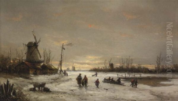 Scene Hivernale Animee - view 1