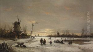 Scene Hivernale Animee Scene Hivernale Animee