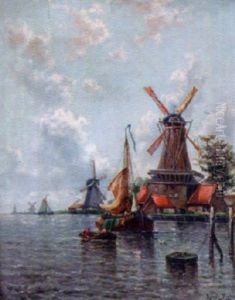 Claire Matinee Sur La Mense, Pres De Dortrecht Claire Matinee Sur La Mense, Pres De Dortrecht