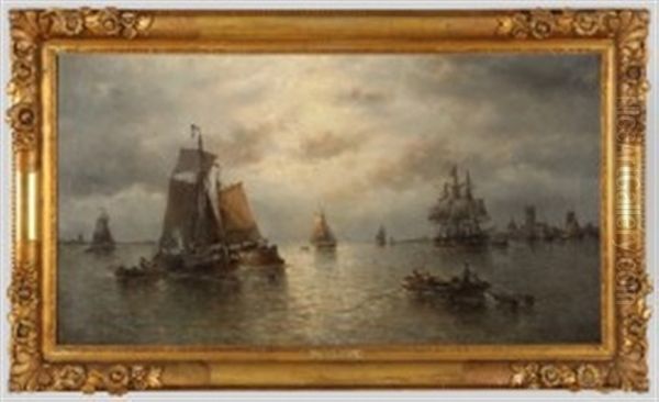 La Meuse A Dordrecht - view 1