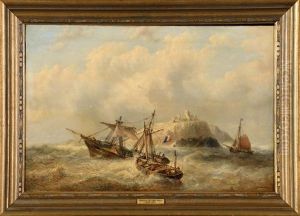 Bateaux Dans La Tempete