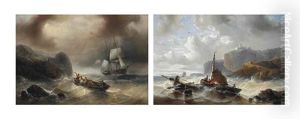 The Castaway's Salvation (+ Salvaging The Wreckage; Pair) by Francois-Etienne Musin