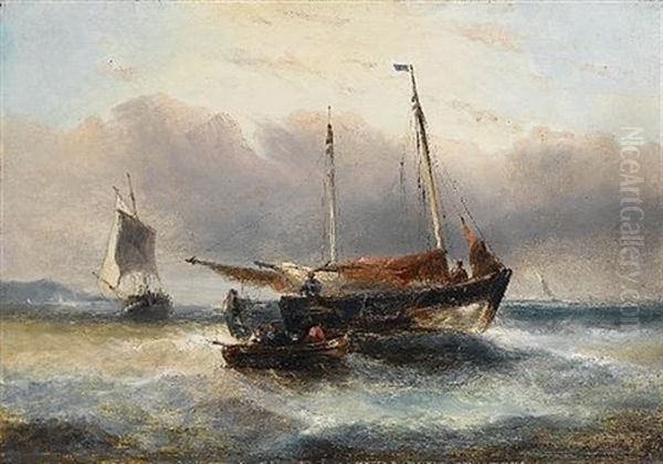 Coming Ashore (+ Retrieving Driftwood; 2 Works) - view 1