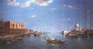Venezianische Ansicht by Francois-Etienne Musin