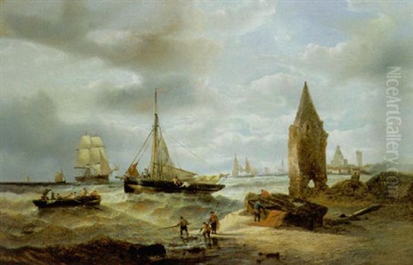 Vissers Bij De Riviermonding - view 1