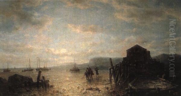 Pecheurs Au Crepuscule - view 1