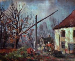 Landscape With Old Forge Landscape With Old Forge