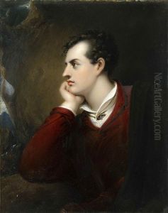 Lord Byron (after Richard Westall) by Charles Muss