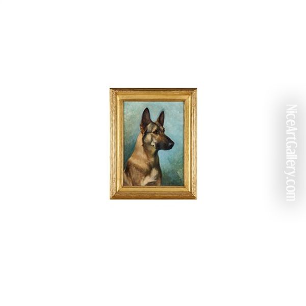 Carolina Dog; German Shepherd (2 Works) - view 1