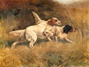 Spaniels by Gustav Muss-Arnolt
