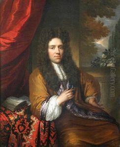 Portrait Of A Gentleman In A Brown And Purple Cloak Portrait Of A Gentleman In A Brown And Purple Cloak