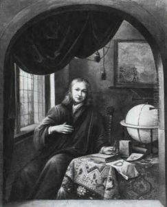 A Portrait Of A Geographer In His Study