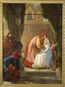 Paolo E Francesca by Cesare Mussini