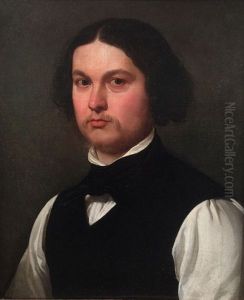 Ritratto Di Ulisse Forni by Luigi Mussini