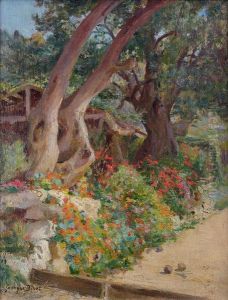 La Partie De Boules by Georges Binet
