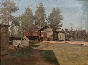 View From A Courtyard by Elias Muukka
