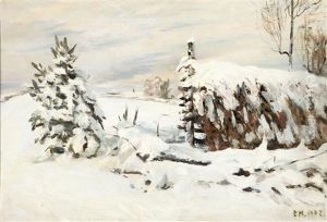 Winter Landscape by Elias Muukka