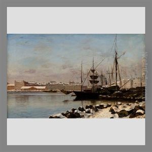 View From Etelasatama In Helsinki by Elias Muukka