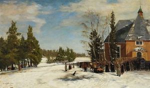 Lemi Church In Winter Lemi Church In Winter