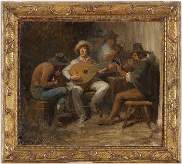 Musiciens Dans Une Taverne Romaine - view 1