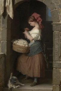 Italienische Wascherin Italienische Wascherin