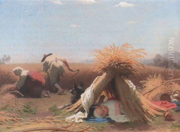 Italienische Bauern Auf Dem Feld - view 1