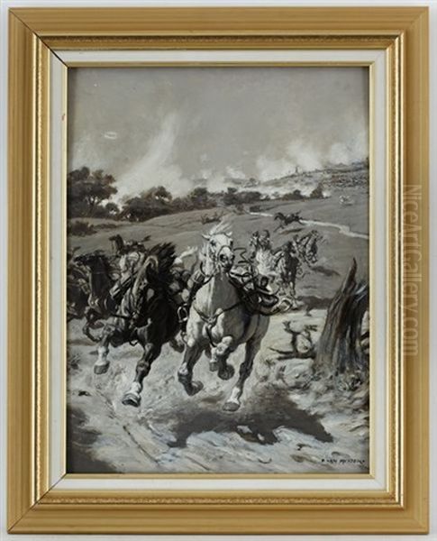 Scene De Bataille (preparatory Study) - view 1