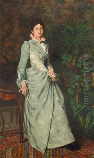 Interior With A Noblewoman - view 1