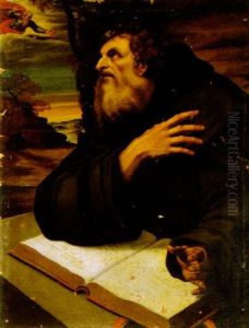 Santo Agostiniano Con Libro (sant'agostino Novello?)