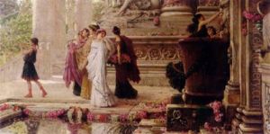 By The Fountain by Giovanni Muzzioli