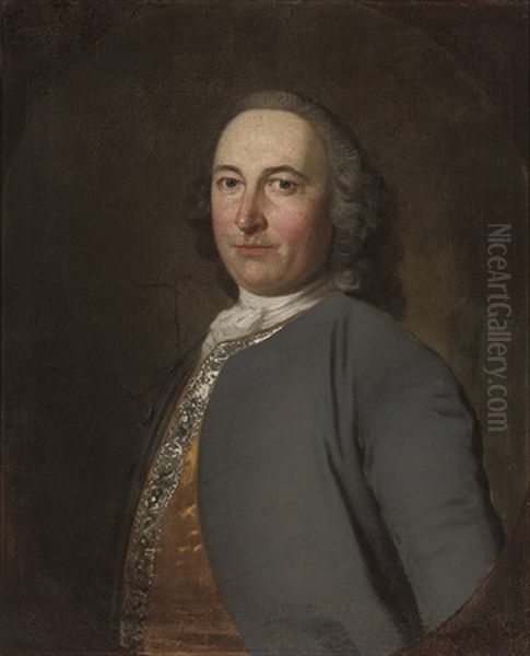 Portrait Of A Gentleman, In A Grey Coat - view 1