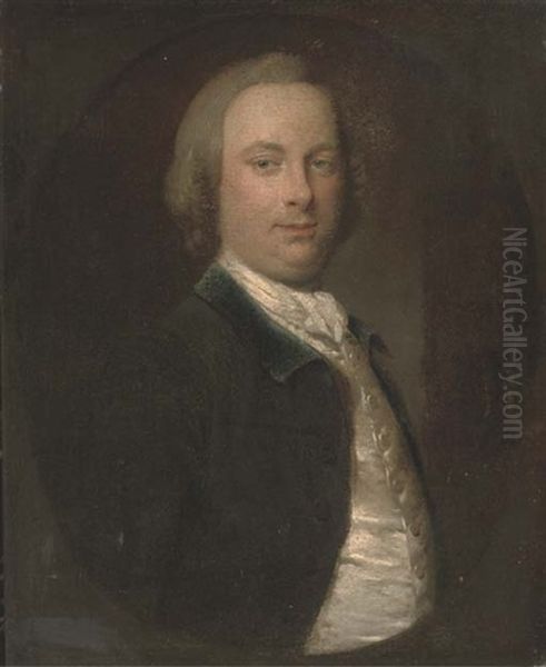 Portrait Of Sir Henry Erskine, Half-length, In A Blue Coat - view 1