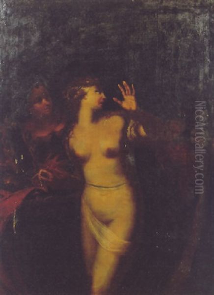 Bathsheba At Her Toilet - view 1
