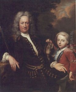 Portraits Of James Frye Ii And His Son, James Frye Iii