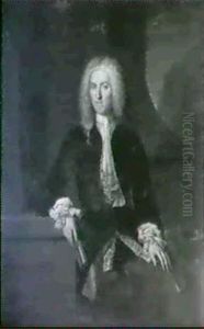 Portrait Of A Gentleman Of The Leathes Family Portrait Of A Gentleman Of The Leathes Family