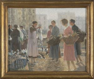 Mercado Callejero by Felicien de Myrbach-Rheinfeld