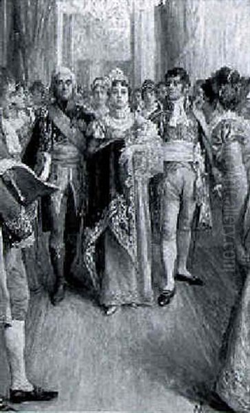 Napoleon Et Son Fils, Bessieres Et Montesquiou - view 1