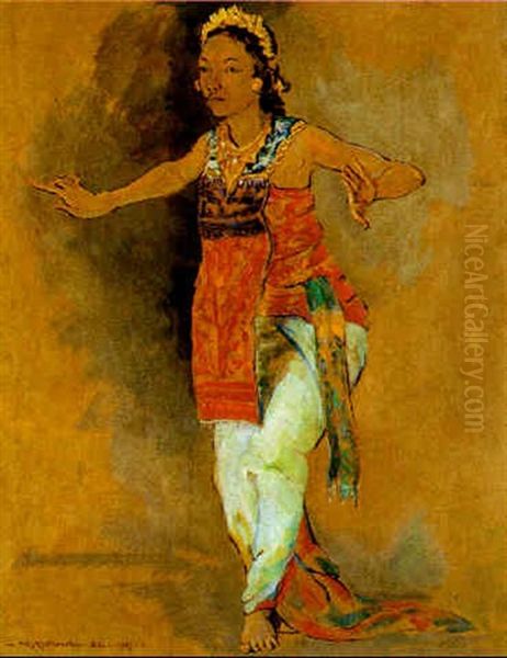 A Balinese Dancer - view 1