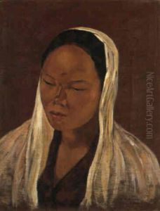 Javanese Woman by Czeslaw Mystkowski