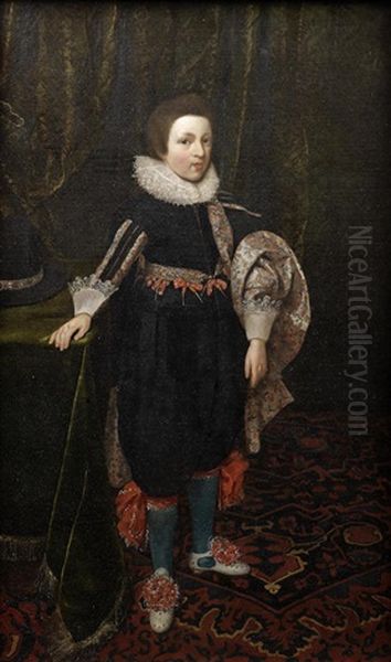 Portrait Of A Young Gentleman, Full-length - view 1