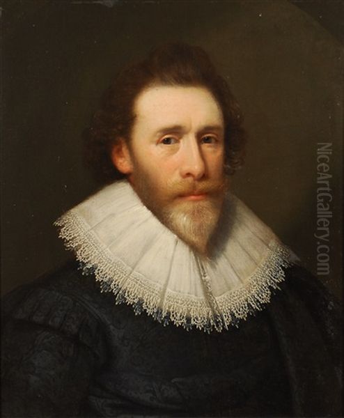 Portrait D'homme A La Collerette - view 1